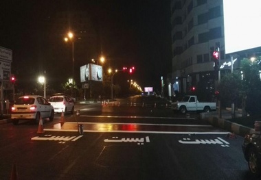 بهسازی زیر ساخت های خط سفید در شمال تهران