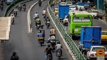 پلیس با موتور سواران متحلف برخورد می کند