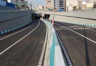 بهره برداری از زیرگذر بزرگراه حکیم- تعاون در تیرماه
