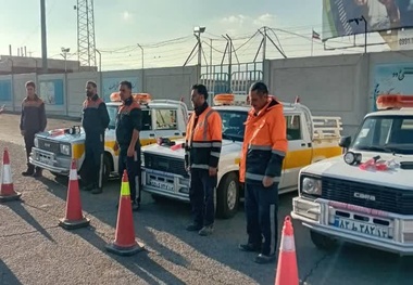 اقدامات آزادراه کاشان نطنز اصفهان برای استقبال زمستانی از مسافران


