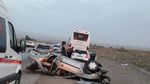 واژگونی خودرو در جاده شیراز ۲ کشته برجا گذاشت