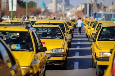 اعتراض رانندگان تاکسی به کاهش سهمیه سوخت تاکسی‌ های تک سوز