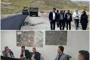 بازدید مدیرکل دفتر امور راه‌ های فرعی و روستایی سازمان از پروژه‌ های عمرانی خراسان رضوی