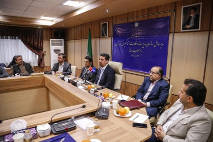 نشست خبری مدیر عامل سازمان مدیریت و نظارت بر تاکسیرانی تهران