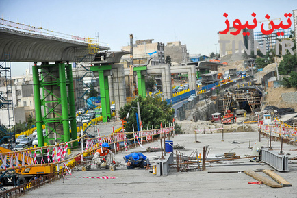افتتاح پل طبقاتی صدر(1392)