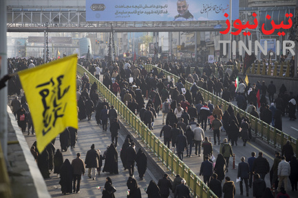 مراسم تشییع پیکر سردار سپهبد شهید حاج قاسم سلیمانی در تهران