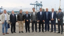 بازدید سفیر قزاقستان از بندر امیرآباد