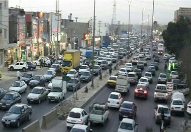تردد بیش از ۴ میلیون خودرو در محورهای مواصلاتی البرز 