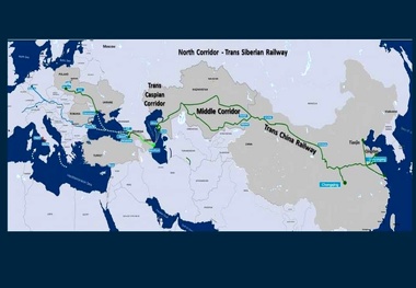 سرویس ریلی شرکت لجستیکی فنلاندی در کریدور میانی