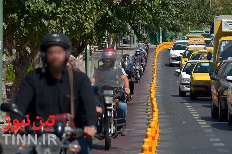 جولان موتورسواران در مسیرهای ویژه دوچرخه