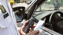 توقیف تویوتا کمری با ۱۹۰ کیلومتر سرعت در آزادراه کاشان قم 