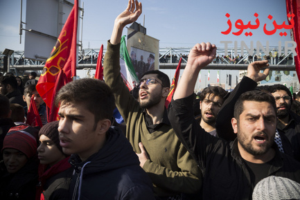 مراسم تشییع پیکر سردار سپهبد شهید حاج قاسم سلیمانی در تهران