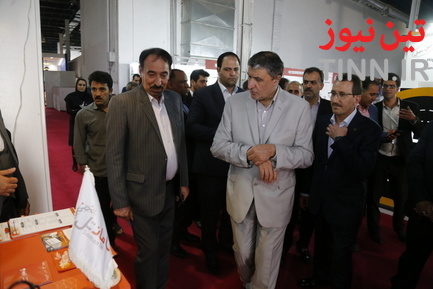 بازدید وزیر راه از هفتمین نمایشگاه بین‌المللی حمل‌ونقل ریلی