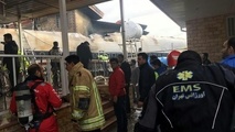 Boeing 707 cargo plane crashes west of Tehran
