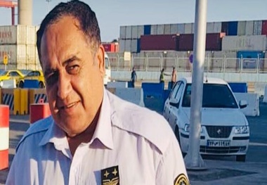 جان باختن یکی از پرسنل بندر شهید رجایی 