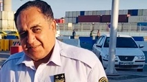 جان باختن یکی از پرسنل بندر شهید رجایی 