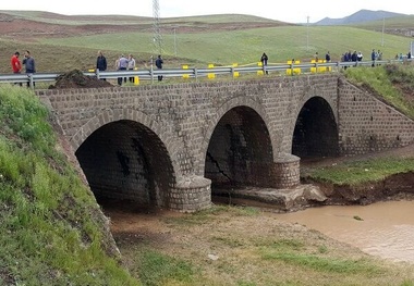 راه موقت کنار گذر در مسیر اردبیل - سرچم دایر می شود