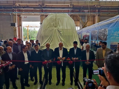 رونمایی از لوکوموتیو مپ ۳۰ در کارخانه مپنالوکوموتیو 