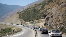 8 کیلومتر از  محور چهاربانده سوادکوه زیر بار ترافیک می‌رود