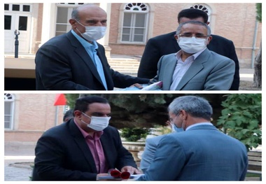 تقدیر از فصیحی رامندی آزاده سرافراز و عضو پارلمان محلی قزوین در آئین 