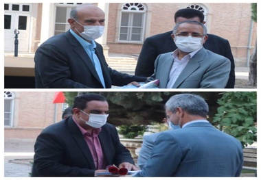 تقدیر از فصیحی رامندی آزاده سرافراز و عضو پارلمان محلی قزوین در آئین 