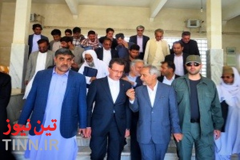 بازدید مدیرعامل راه آهن ومعاون اقتصادی رئیس جمهوری از ایستگاه راه آهن مرزی میرجاوه 