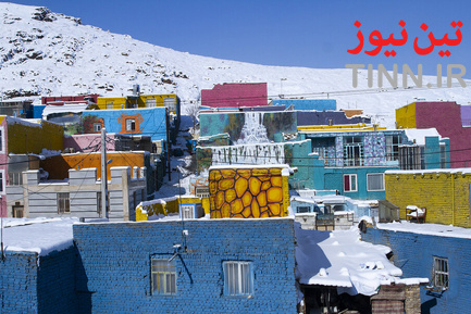 خانه های رنگی اراک