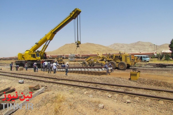 گزارش تصویری | تعویض سوزن در ایستگاه سمنگان اراک