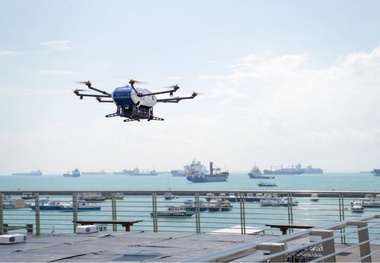 Wilhelmsen Launches Shore-to-Ship Drone Delivery Pilot Project in Singapore