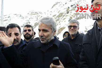 بازید نوبخت از اتوبان تهران-شمال