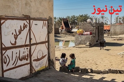 خسارت سیل در روستاهای« زرآباد سیستان و بلوچستان»
