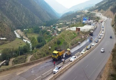 ایمن سازی پنج تونل در جاده کرج - کندوان انجام شد