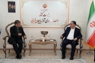 دیدار مدیرعامل راه آهن با استاندار آذربایجان‌غربی
