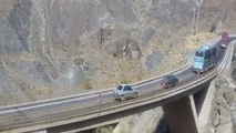 پل جاده نظامی سمنان در مسیر تکمیل