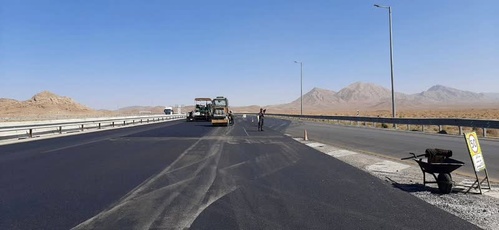 آزادراه کاشان نطنز اصفهان