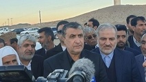 کلنگ ساخت باند دوم بزرگراه زاهدان- خاش به زمین زده شد