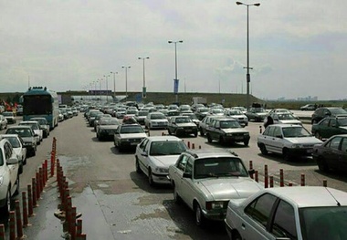 ترافیک پرحجم در محور شهریار

