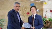حضور معاون سفیر آلمان در بندر شهید رجایی