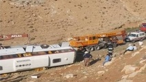  راننده مقصر تصادف اتوبوس خبرنگاران اعلام شد