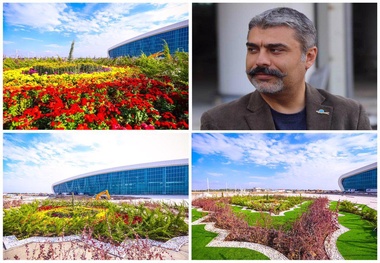 کاشت 20 هزار اصله درخت در محوطه فضای سبز ترمینال سلام