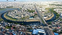 پل گردرودبار شهرستان بابل زیر بار ترافیک + فیلم