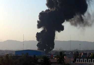 آتش سوزی ریچ استاکر و کانتینرهای قیر ارتباطی با ترمینال کالای خطرناک ندارد 
