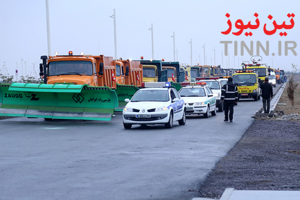 رزمایش طرح عملیات زمستانی شهر فرودگاهی امام 