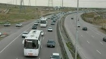 ترافیک سنگین در محور فیروزکوه