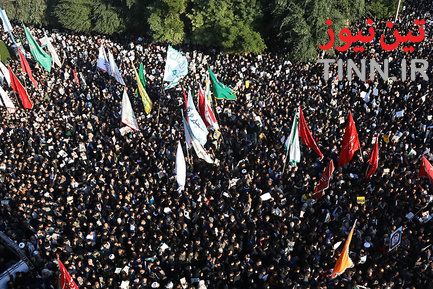مراسم تشییع پیکر سردار سپهبد شهید حاج قاسم سلیمانی در اهواز