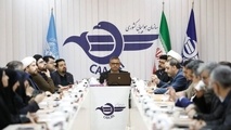 دیدار فرماندهان بسیج صنعت هوانوردی با سرپرست سازمان هواپیمایی کشوری 