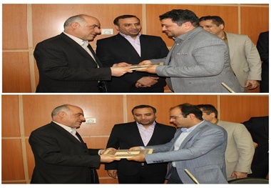 معارفه رئیس جدید آتش‌نشانی فرودگاه مهرآباد