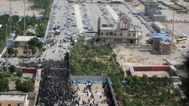 تصاویر هوایی مهران در آستانه اربعین