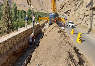 حذف نقطه حادثه خیز محور رابر – پدوم آباد در دستور کار راهداری کرمان