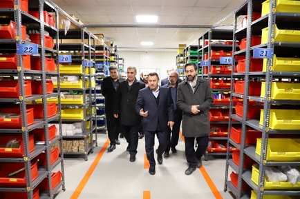 بازدید از هواپیمایی کاسپین 